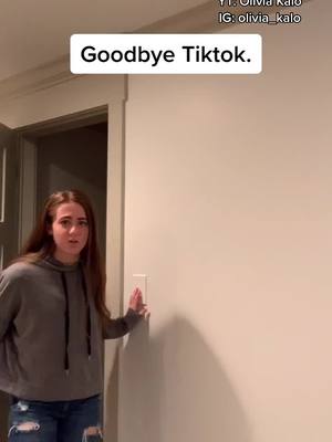 A post by @oliviakalo on TikTok caption: I’ve enjoyed bringing a smile to your faces through Tiktok.🙂 If you would like, follow my YT for more videos. #goodbyetiktok