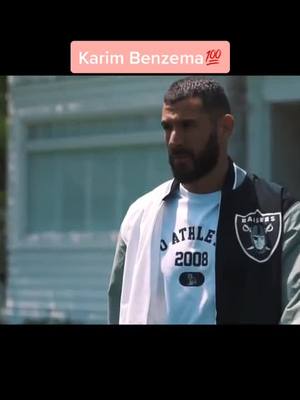 A post by @footballro on TikTok caption: Benzema 👑 #football #Soccer #futbol