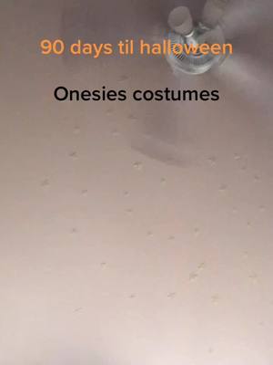 A post by @thinkinabouthalloween on TikTok caption: 90 days🎃👻 #spooky #pumpkin #ghost #90days #soclose #fyp #blowmeup #foru #onesies #cute #halloween #blowup #CloudBread #UmbrellaChallenge #yay!!!!!!!