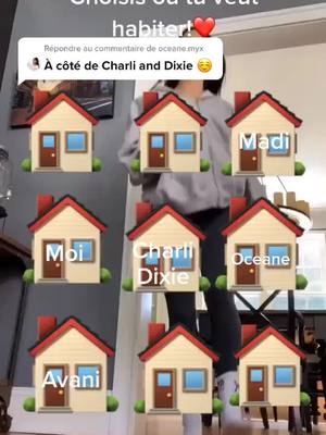 A post by @charlidamelio_queen53 on TikTok caption: Voila@oceane.myx ❤️a qui d’autre je voulais dire que je prend au pif les com#pourtoi#fyp