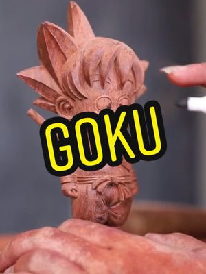 A post by @woodworking1985 on TikTok caption: The Dragon Balls 🐉🐲🐉🔮🔮🔮   Do u like Goku?❤️❤️❤️#goku #dragonball #anime #figure #wood #woodworking #fyp #foryourpage #foryou