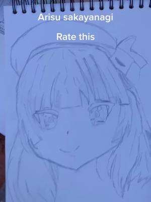 A post by @waifusedits on TikTok caption: #art #arisusakayanagi #weeb #anime #fyp #classroomoftheelite rate this