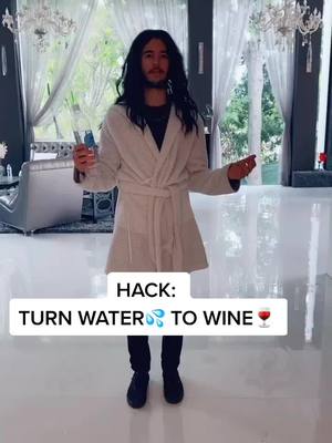 A post by @pedropertilee on TikTok caption: @kevenzenii turning water to wine 😂🍷