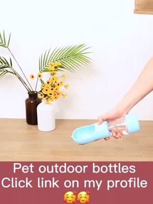 A post by @pettcuet on TikTok caption: Your beloved dog needs to have one of these outdoor bottles! #dog #fyp #dogs #foryou #doglover #Outdoors #petlover