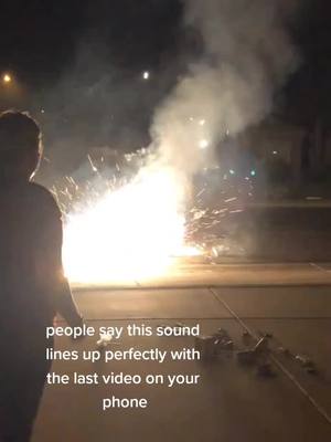 A post by @katelyn_dawn_ on TikTok caption: lol can you hear us scream in the background? #fail #fireworks #lastvideo #CanYouWorkIt #explosion