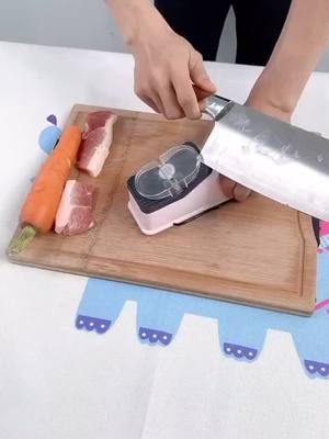 A post by @disneygirl160 on TikTok caption: Super easy to use whetstone, the back knife becomes very sharp#Whetstone#tool#kitchensupplies