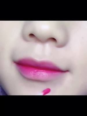 A post by @onelipstickgirl on TikTok caption: Not only saves lipstick,but also a particularly beautiful lip biting makeup #lipstick #beautiful #lipbitingmakeup #fyp #foryou #cosmetics