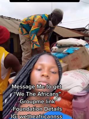 A post by @wetheafricanns on TikTok caption: #greenscreen #africa #nigerian #ghana #afrobeat #fundraising #africanpeople #fundraise #africa #burnaboy #ye #africans #fyp #fy #fypシ #southafrica