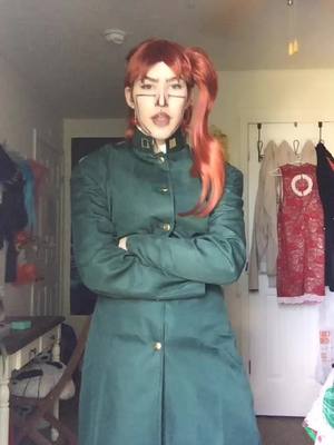 A post by @7th.blood on TikTok caption: NOOO #jjba #kakyoin #noriakikakyoin #stardustcrusaders #jojosbizarreadventure