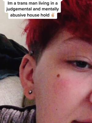 A post by @official.trans.hypehouse on TikTok caption: Imma double post seeming as no one else is posting 😂| @tates.tired | #transgender #ftm #transhypehouse #fyp #foryou #lgbt #transman #bulletproof