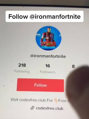 A post by @ironmanfortnite1 on TikTok