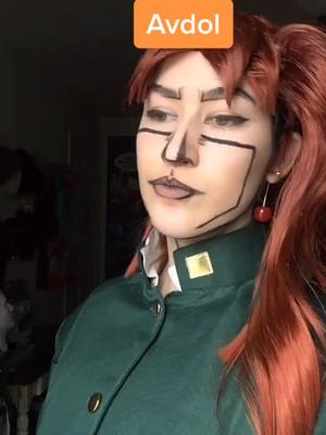 A post by @7th.blood on TikTok caption: IM GETTING THESE BRACES OFF SOON YALL YEEYEE #jjba #kakyoin #noriakikakyoin #stardustcrusaders #jojosbizarreadventure