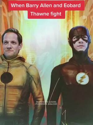 A post by @arrowverse_fanpage on TikTok caption: Fax. #fyp #xyzbca #win #arrowverse #flash #reverseflash #lol