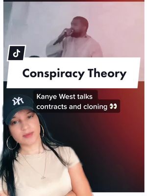 A post by @rafelina_michelle on TikTok caption: Some will say these are just song lyrics. 🤷🏻‍♀️ @kelscortes  #fyp #foryou #GoSkate #conspiracy #kanyewest #conspiracytiktok #news #celebs