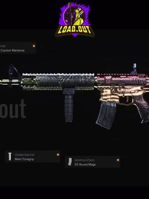 A post by @load.out on TikTok caption: M4A1 is STILL the KING 👑 🤩 Exact loadout at the end... #foryou #foryoupage #4u #callofduty #warzone #callofdutymodernwarfare #cod #codwarzone