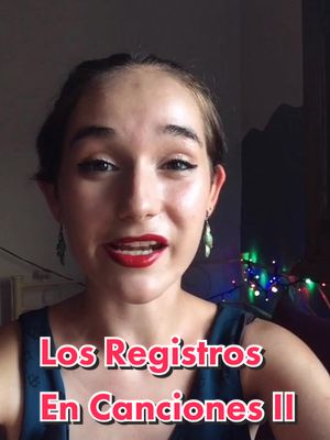 A post by @minaguerrico on TikTok caption: ❤️ ¿Os están gustando estos vídeos de aprender a identificar registros? Contadme por aquí, vuestra opinión es importante para mí 😊❤️ #tecnicavocal