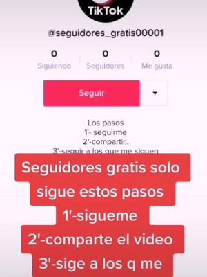 A post by @seguidores_gratis00001 on TikTok