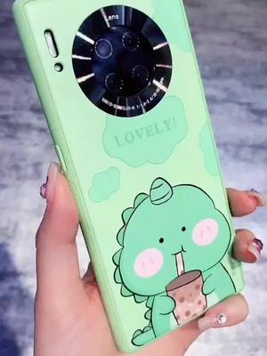 A post by @imikoko520 on TikTok caption: Is it a dinosaur or a crocodile?❤😊#iphone12 #iphone11 #phonecase #case