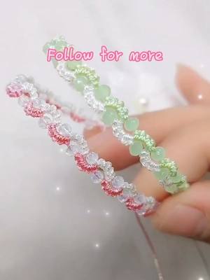 A post by @origamihero on TikTok caption: Is it beautiful? How about making one for yourself? Or for your friends😊 #weave #bracelet #knittingrope #OnlineSchool