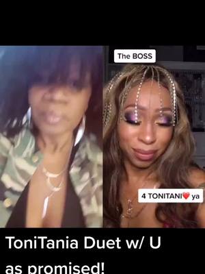 A post by @tonitania on TikTok caption: #duet with @heygurltv @heygurltv @tatbuongio #thebossdiana