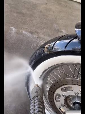 A post by @sevarts219 on TikTok caption: #fyp #satisfying #carwash F2000 degreaser for the wheels, brass wool/WD-40 for the chrome, mother’s clay bar and detailer; finished with turtle wax.