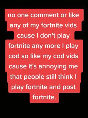 A post by @reignn_16 on TikTok caption: I've actually grew up and started to play cod so don't say my contents bad on my fortnite vids cause I don't post fortnite anymore I quit it.