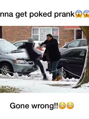 A post by @prankworthy on TikTok caption: This dude got smacked 😐💀 #fyp #pranks