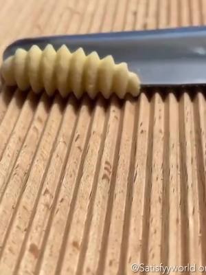 A post by @satisfyyworld on TikTok caption: comment “pasta” with your eyes closed🍝     #satisfying #oddlysatisfying #foru #foryou #fyp #xyzbca #viral