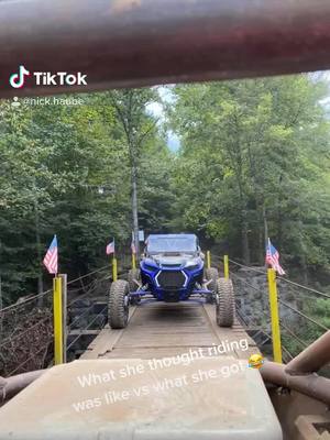 A post by @nick.haube on TikTok caption: Sent her a little too hard this weekend #noonewasharmed#rzr#indianmountain#rzrfail