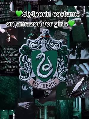 A post by @halloween._.outfit_ideas on TikTok caption: #greenscreen #slytherin #dracomalfoy #harrypotter #spooky #halloween #costume #fyp #foryoupage