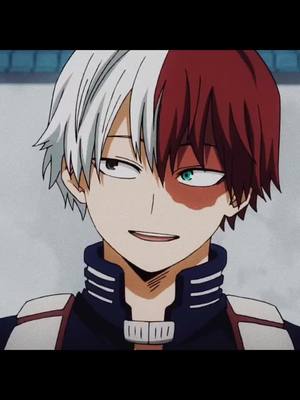 A post by @shoto.x.todoroki on TikTok caption: phew! I really needed that! 😀 #dailyscream #bnha #todoroki #mha #anime #weeb