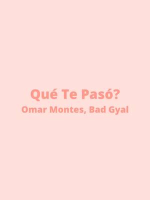 A post by @mussounds on TikTok caption: Después de casi 2 años me he animado a subir algo por aquí, si recibo apoyo subiré más canciones 💗💗 #parati #badgyal #omarmontes #quetepaso