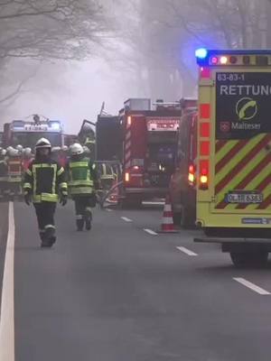 A post by @feuerwehrde112 on TikTok caption: THW unfall