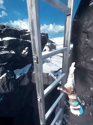 A post by @vr_hit on TikTok caption: Hey y’all, this is a game called the climb. I’m thinking of expanding my video content and if y’all wanna see more of this, like and share plz!