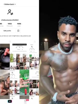 A post by @followbackont1kt0k4 on TikTok caption: #duet with @jasonderulo #greenscreen #fyp #foryou #foryoupage #foru #4u #jasonderulo #1000