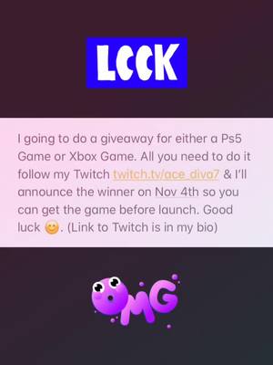 A post by @ace_diva7 on TikTok caption: #foryou #fyp #twitch #gamer #giveaway #free #prize #follow #followme #followparty #nextgen #ps5 #xbox GOOD LUCK 😊