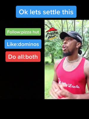 A post by @followbackont1kt0k4 on TikTok caption: #duet with @omgitsnikefinesse #fyp #foryou #foryoupage #foru #4u #pizza #battle