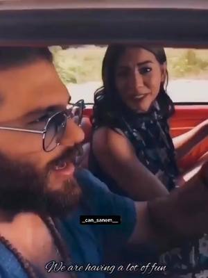 A post by @_can_sanem__ on TikTok caption: Can & Demet❤️❤️                                  #foryou #nekedbe #erlencikuş #demetozdemir #canyaman #álmodozó #canem #candem #sanem #can #fy