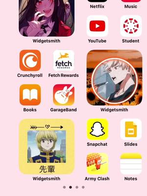 A post by @shoto.x.todoroki on TikTok caption: yeah so I kinda have a thing for the phantom troupe... #ios14 #anime #weeb #phantomtroupe #deathtothephantomtroupe