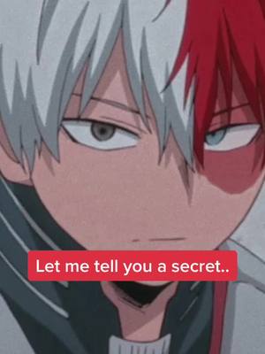 A post by @shoto.x.todoroki on TikTok caption: when midoriya asks why there are burn marks on my body.. #todoroki #bakugou #ALLJOKES  #umm #anime #weeb