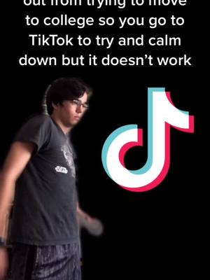 A post by @renshirokamazaki on TikTok caption: First upload in about a week, just kinda lost motivation. #foryou #fyp #tiktok #seratonin #college #stress #help