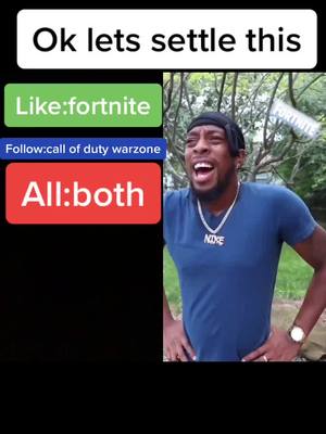 A post by @followbackont1kt0k4 on TikTok caption: #duet with @omgitsnikefinesse #fyp #foryoupage #foru #foryou #forupage #4u #fortnite #warzone #choice