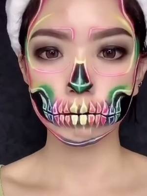 A post by @add.beauty on TikTok caption: what’s your plan for Halloween 🎃 my friends????? #HalloweenAtHome #latenight #Fashion101 #makeup #fyp