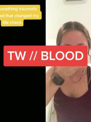 A post by @helping.the.deaf on TikTok caption: #duet with @sassycasssss TW : BLOOD 😶 #HalloweenAtHome #fyp #foryoupage