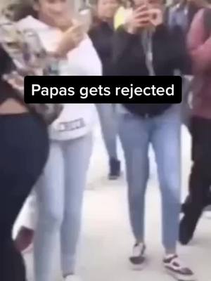 A post by @chin.2448 on TikTok caption: #fyp #papas #foryou #mamas The fact that Papas has a fight and a rejection video I can’t💀