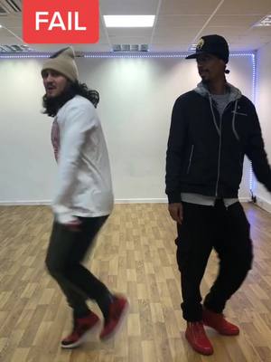 A post by @brucedcarson on TikTok caption: Dunno how @4relyi  puts up with my nonsense 🤷🏽‍♂️ #dance #fail #foryou