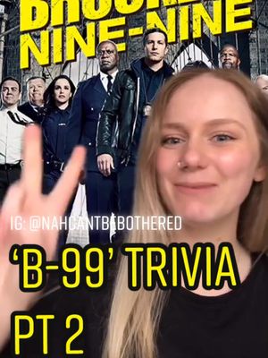 A post by @secretlifeofnixx on TikTok caption: NINE NINE 👮‍♀️👮🏿‍♂️ Sorry I’ve been inactive! 😅 #brooklyn99 #brooklynninenine #andysamberg #movie #facts #fyp #australia #Levitating #tvshow