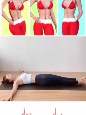 A post by @workout_plus on TikTok caption: How to slim your belly👉👉👉#fitness #workout #yogapractice #yogapose #yoga #