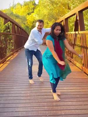 A post by @karthic_maruthi_das on TikTok caption: #udiudijaye @bettinageorge22 #canadianmallus #toronto #bollywood #mallu #tiktok #friends #video #autumn #fall #Affirmations #funtime 😍😍