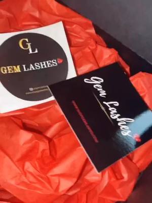 A post by @gem.lashes on TikTok caption: Let me package your custom starter kit!🥰 shopgemlashes.com ig: gem.lashes #lashes #customorders #fyp #foryou #SmallBusiness #lashbox #xyzbca #viral